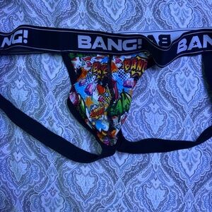 Bang! Comic Print Large Jockstrap NWOT